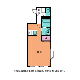 メゾン・ドゥ・ジュネス【1階】の間取り