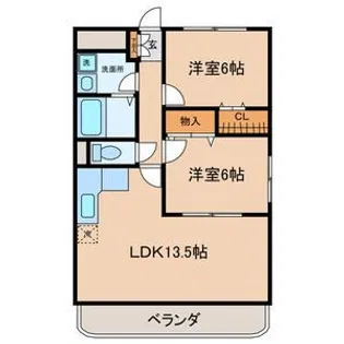 セントリア21【1階】の間取り