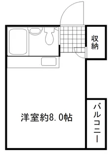 ミワマンション【1階】の間取り