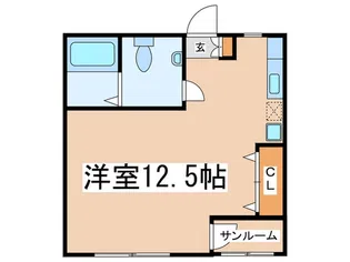 スカイガーデンII【2階】の間取り