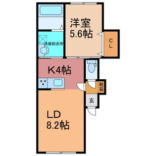 グラシアスSH【1階】の間取り
