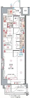 クレヴィスタ亀戸V【3階】の間取り