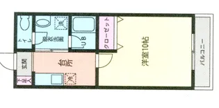 メゾン井沢タルト【2階】の間取り