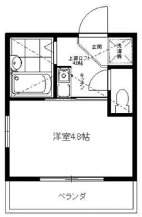 ビューヒルズ【1階】の間取り