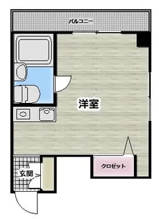 グリーンハイツ横浜大通り公園【9階】の間取り