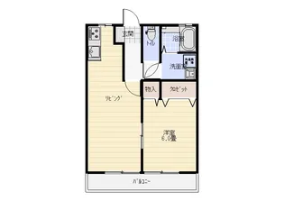 グレイスB棟【2階】の間取り
