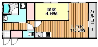 ルーミナスK棟【2階】の間取り