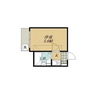 green leaf習志野【1階】の間取り