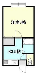 かおりハイツ【1階】の間取り