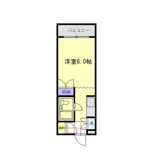 ヒルサイド46【3階】の間取り