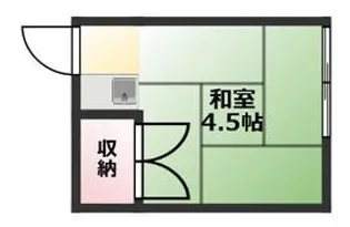 赤羽根荘【2階】の間取り