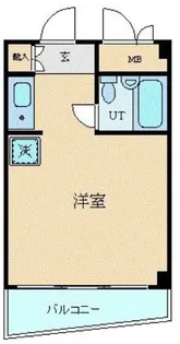 ジュヒロプラザ赤羽【4階】の間取り