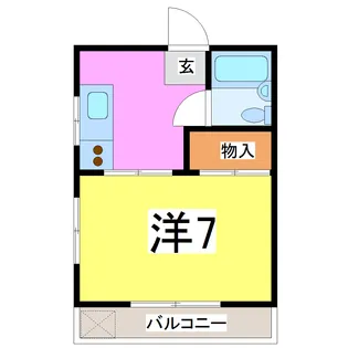 エトワールU【2階】の間取り