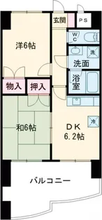 ダイヤヒルズ島瀬【4階】の間取り