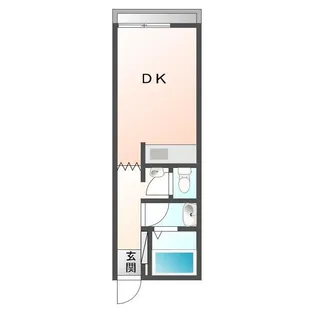 ユーサンコーポ A棟【2階】の間取り