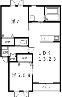 M-CUBE I【2階】の間取り