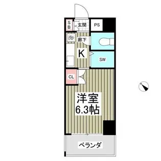 グランヒル松戸【3階】の間取り