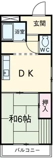コーポ阪本【2階】の間取り