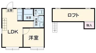 西千葉ハイリビング参番館【2階】の間取り