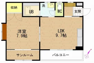 ボストンビル【1階】の間取り