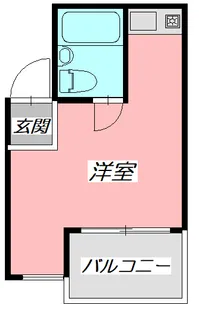 ハイツサニーサイド門真【3階】の間取り