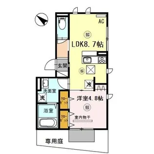 アトール恵比須【2階】の間取り