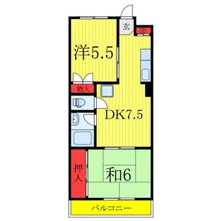 東京都板橋区幸町【マンション】の間取り