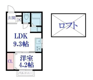 Like作草部【2階】の間取り