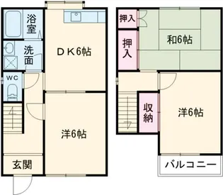 メゾン平成の間取り