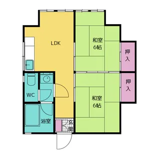 いろはビル【4階】の間取り
