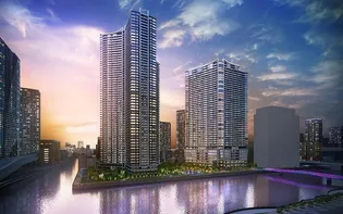 東京都中央区勝どき4【マンション】の外観