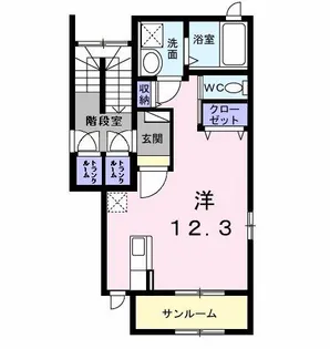 Rorsa K【2階】の間取り