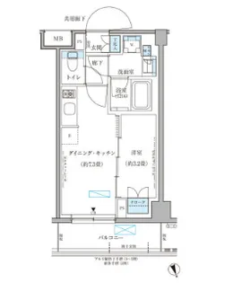 東京都文京区本郷5【マンション】の間取り