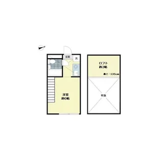 シャンブルドットつつじヶ丘【2階】の間取り