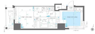 ZOOM白金台【8階】の間取り