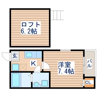 エーデルワイスIV【2階】の間取り
