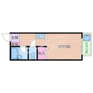 ファーストレジデンス岸部【4階】の間取り