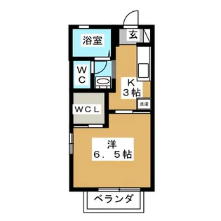 サニーホームズ泉【2階】の間取り