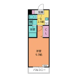 A・City今本町III【1階】の間取り
