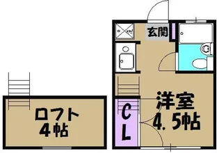 ヴィラシャローム【1階】の間取り