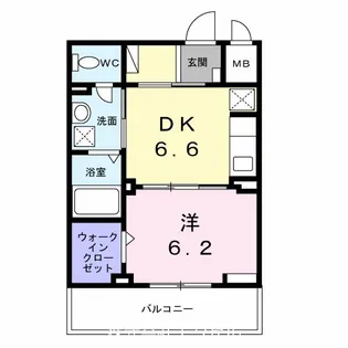 東京都国分寺市東恋ヶ窪6【マンション】の間取り