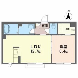 シャーメゾンファインS【1階】の間取り