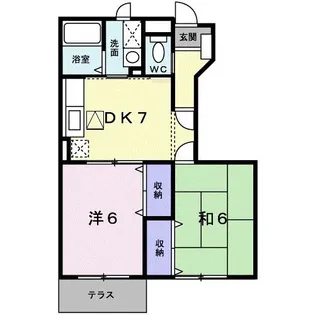 プラースIII【1階】の間取り