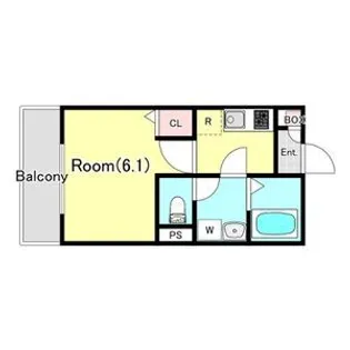 ジーメゾン綾瀬【2階】の間取り