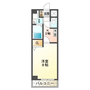 ウェル・セレッソEAST【3階】の間取り