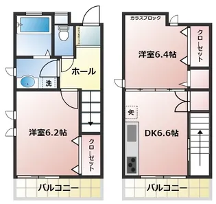 シュロス・Nの間取り