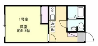 グランジュテ生麦【3階】の間取り