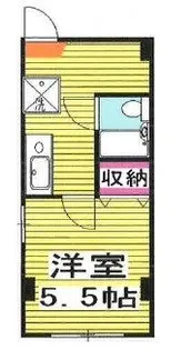 島田ビル【3階】の間取り