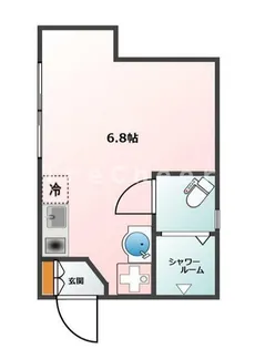 グランツ東新宿【2階】の間取り