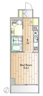 ローヤルレジデンス下目黒【6階】の間取り